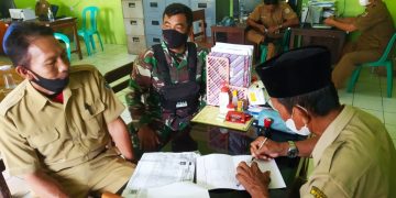 Antisipasi Penyebaran Omicron, Babinsa Gebang Ajak Pemdes Hidupkan Kembali Satgas PPKM Mikro