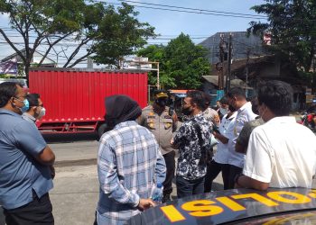 Puluhan Orang Hadang BPN saat Hendak Mengukur Lahan di Cebolok