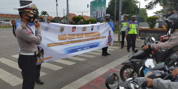 OKLC 2022, Polres Pemalang Kedepankan Sosialisasi pada Pengendara