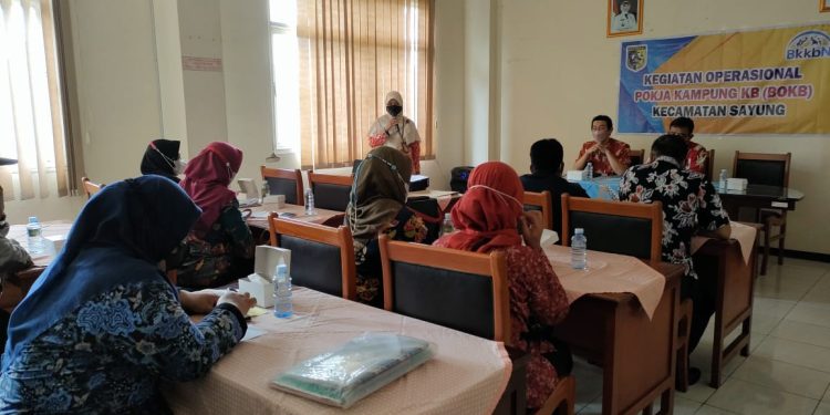 Giat Perdana Pertemuan Pokja Kampung KB Kecamatan Sayung Tahun 2022