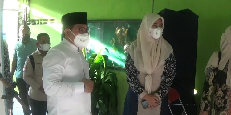 Cak Imin Lounching SOP Penanganan Kekerasan Seksual di Pesantren Putri, Ponpes Al Mubarok, Mranggen.