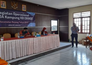 Kegiatan Pertemuan Pokja Kampung KB Tingkat Kecamatan Bonang