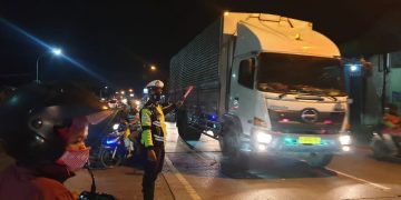 Satlantas Polres Demak Tingkatkan Pemantauan dan Pengaturan Arus Lalin Malam Hari