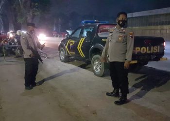 Polsek Karangawen Gencarkan Patroli Mobile Malam Hari Antisipasi Kejahatan Jalanan