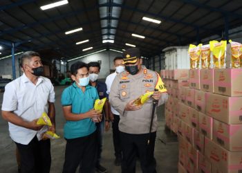 Jelang Ramadhan, Kapolres Demak Pastikan Stok Minyak Goreng Aman
