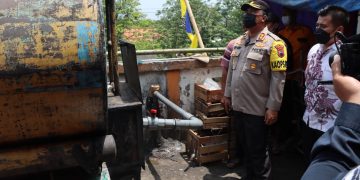 Polres Demak Kawal Distribusi Minyak Goreng Curah dan Pastikan Minyak Goreng ada serta aman di Pasaran