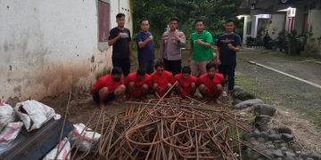 Gerombolan Maling Besi Puluhan Juta di Pemalang Dibekuk