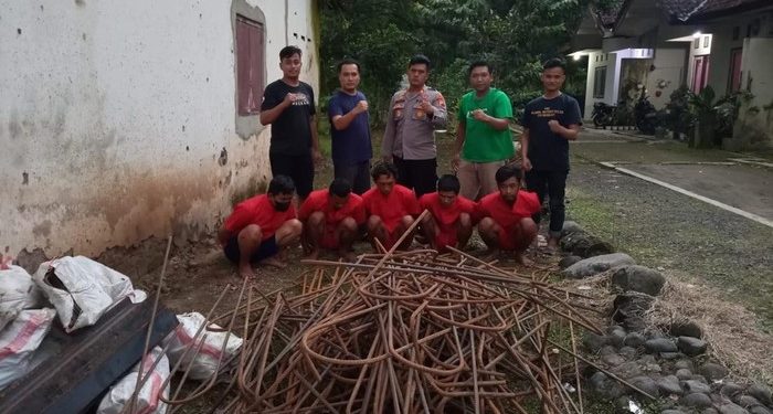 Gerombolan Maling Besi Puluhan Juta di Pemalang Dibekuk