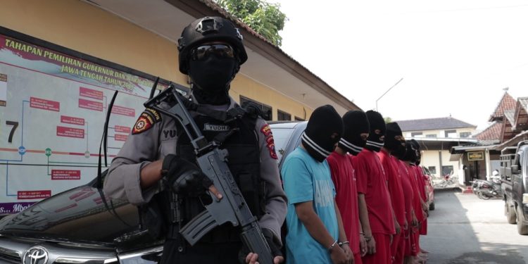 Polisi Amankan 21 Tersangka dari 14 Kasus Perjudian di Pemalang