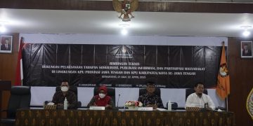 Sambut Tahapan Pemilu 2024, KPU Provinsi Jawa Tengah Tingkatkan Kualitas dan Kapasitas Pengelolaan Informasi Publik melalui Dunia Digital