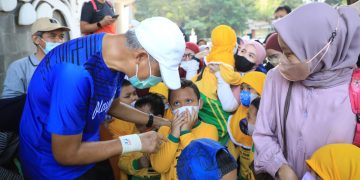 Ganjar, Anak-anak dan Dolanan Tradisional Jelang Puasa