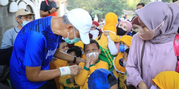 Ganjar, Anak-anak dan Dolanan Tradisional Jelang Puasa