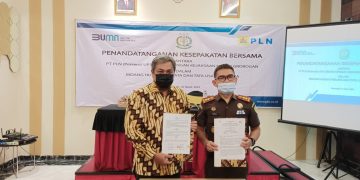 Penandatanganan Kesepakatan Bersama antara PT PLN (Persero) UP3 Demak Dengan Kejaksaan Negeri Grobogan dalam Bidang Hukum Perdata dan Tata Usaha Negara