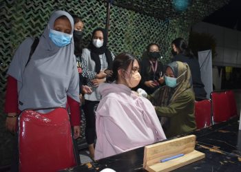 Kodim 0716/Demak Gelar Vaksinasi Booster di Masjid Agung Demak dan Makam Sunan Kalijaga