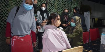 Kodim 0716/Demak Gelar Vaksinasi Booster di Masjid Agung Demak dan Makam Sunan Kalijaga