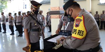 Delapan Perwira Polres Demak Gelar Sertijab