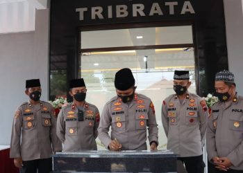 Kapolres Pemalang Resmikan Renovasi Aula Tribrata, Kini Lebih Megah dan Memadai