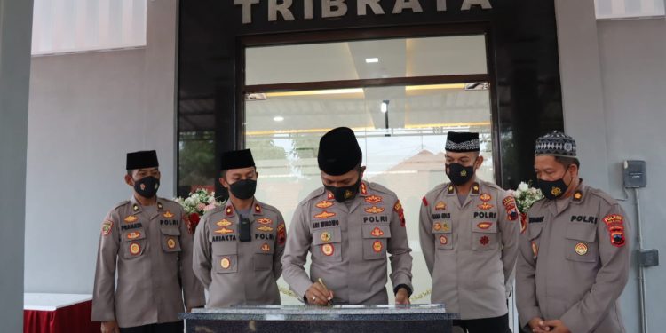 Kapolres Pemalang Resmikan Renovasi Aula Tribrata, Kini Lebih Megah dan Memadai