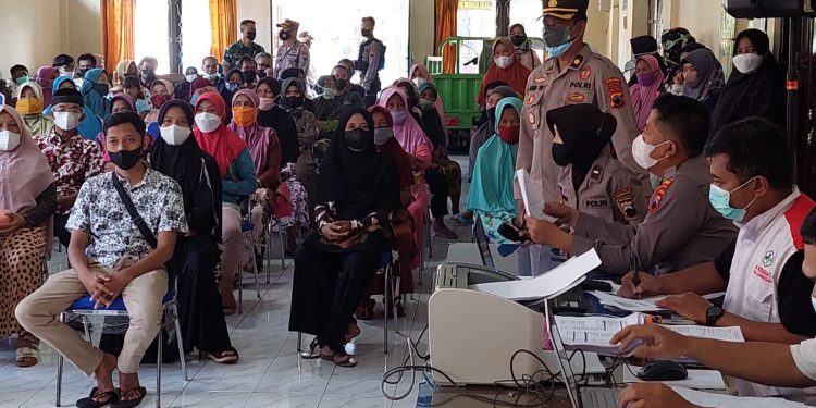 Keroyok Vaksin Polres Banjarnegara di Kecamatan Banjarnegara Sasar 13 Desa dan Kelurahan