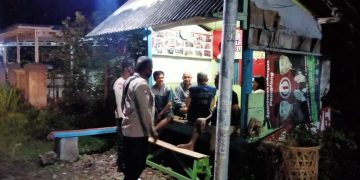 Amankan Rumah yang Ditinggal Mudik, Bhabinkamtibmas Ajak Warga Aktifkan Siskamling