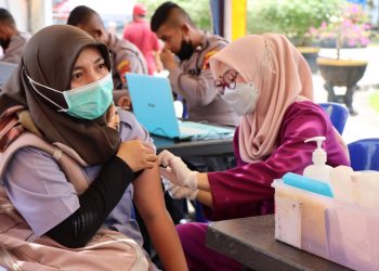 Operasi Ketupat Candi 2022: Polres Banjarnegara Buka Layanan Vaksin Bagi Pemudik