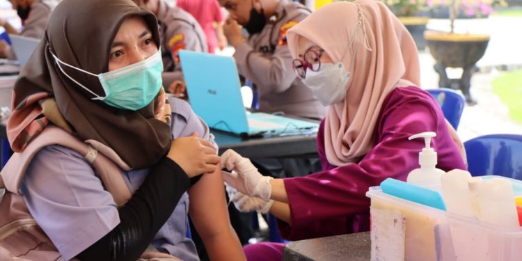 Operasi Ketupat Candi 2022: Polres Banjarnegara Buka Layanan Vaksin Bagi Pemudik