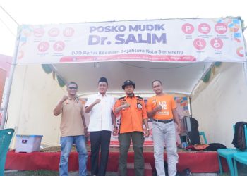 Sedia Layanan Pijat dan Dibuka Full 24 Jam, PKS Kota Semarang Dirikan Posko Mudik Dr Salim