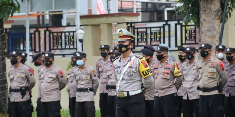 Patroli Skala Besar Digelar untuk Mengantisipasi Kerawanan Malam Takbiran di Pemalang