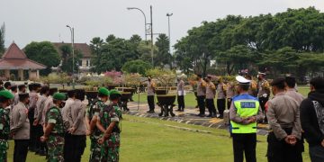 Polres Banjarnegara Gelar Apel Jelang Malam Takbiran