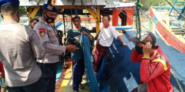 Satpolair Polres Demak Patroli Dalam Mencegah Kebakaran dan Warga Tenggelam