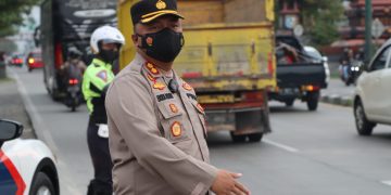 Kapolres Demak Turun ke Jalan Pantau Arus Balik