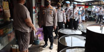 Kapolres Demak Pastikan Stok Minyak Goreng Aman