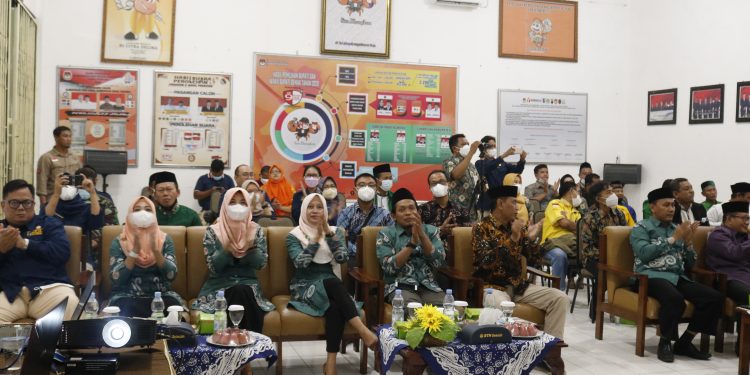 Sambut Pemilu 2024, Kpu Demak Saksikan Peluncuran Tahapan Pemilu 2024 Dan Luncurkan Program “Matur” Kpu Kabupaten Demak