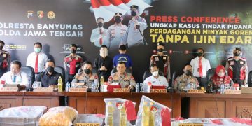 Peredaran Minyak Goreng Kemasan Tanpa Ijin Edar Digulung Polda Jateng