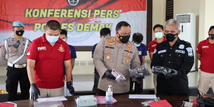 Pelaku Curas dan Curanmor Diringkus Petugas Satreskrim Polres Demak