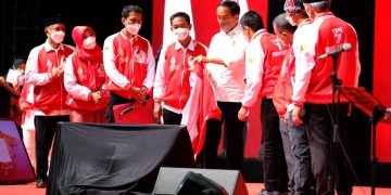 Relawan Muda Tim 7 Satu Sikap 2024 Bersama Jokowi