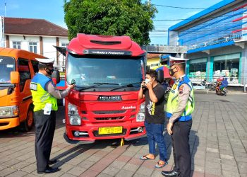 Jelang Operasi Patuh Candi 2022, Sat Lantas Polres Demak Sosialisasi ke Masyarakat