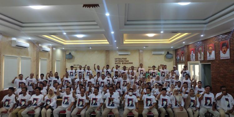 Kader Gerindra Janji Setia Dukung Prabowo