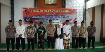 Kapolres Demak Tutup Lomba MTQ tingkat SD, SMP dan SMA