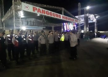 Polres Demak Laksanakan Pengamanan Hiburan Rakyat Dalam Rangka Grebeg Besar