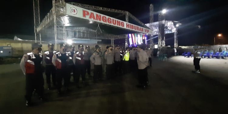 Polres Demak Laksanakan Pengamanan Hiburan Rakyat Dalam Rangka Grebeg Besar