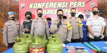 Polres Jepara Berhasil Ringkus Pelaku Pencurian Tabung Gas Elpiji
