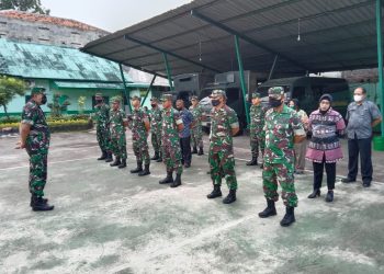 Apel Pagi, Pj. Pasipers Kodim 0716/Demak Tekankan Jaga Kesehatan Hadapi Perubahan Cuaca