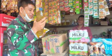 Tak Ingin Kecolongan, Dandim 0716/Demak Perintahkan Babinsa Pantau Harga Minyak Goreng Curah