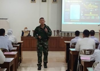 Berikan Pembekalan Peserta Diklat, Dandim Demak Sampaikan Pentingnya Cinta Tanah Air