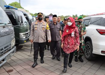 Apel Gelar Pasukan, Polres Demak Siap Amankan Pilkades Serentak