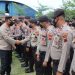 Pilkades Serentak Aman, Polres Demak Gelar Apel Konsolidasi