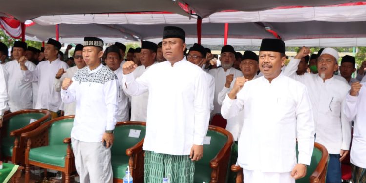 Hadiri Upacara HSN 2022, Kapolres Demak Ajak Santri Menjaga NKRI
