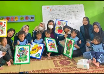 FISIP Mengajar untuk Kembangkan Kreatifitas Anak