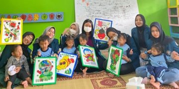 FISIP Mengajar untuk Kembangkan Kreatifitas Anak